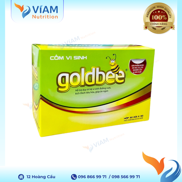  Cốm vi sinh Goldbee (Hộp 30 gói) 