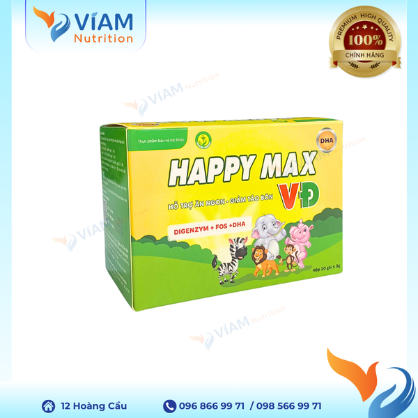  Happy Max VĐ (Hộp 20 gói) 