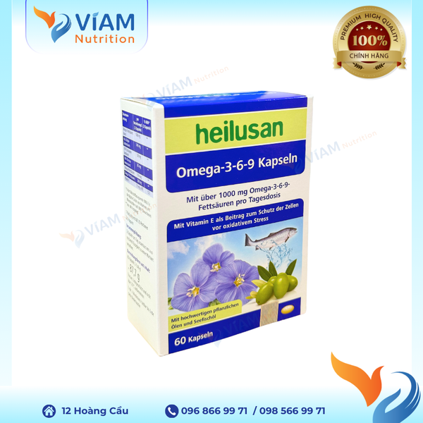  Heilusan - Omega 369 (Hộp 60 viên) 