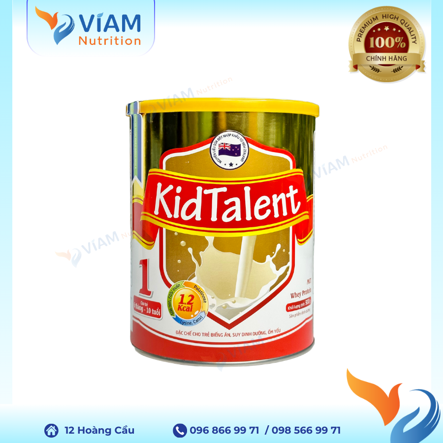  Sữa Kid Talent 1  - 900g (trẻ từ 6-36 tháng) 