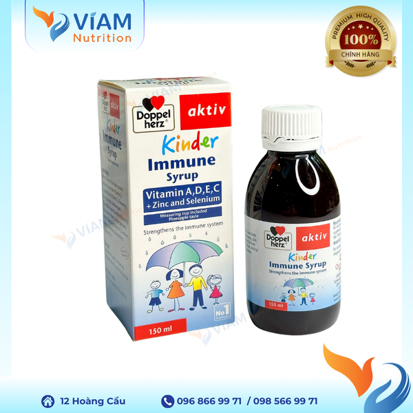  Kinder Immune Syrub (Lọ 150ml) 