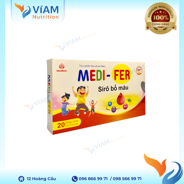  Medi Fer (Hộp 20 ống) 