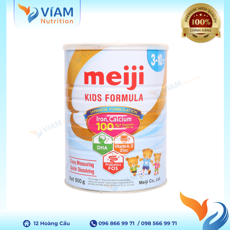  Sữa Meiji Kids Formula 900g (3 - 10 tuổi) 