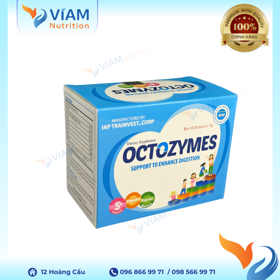  Octozymes - Hỗ trợ ăn ngon 