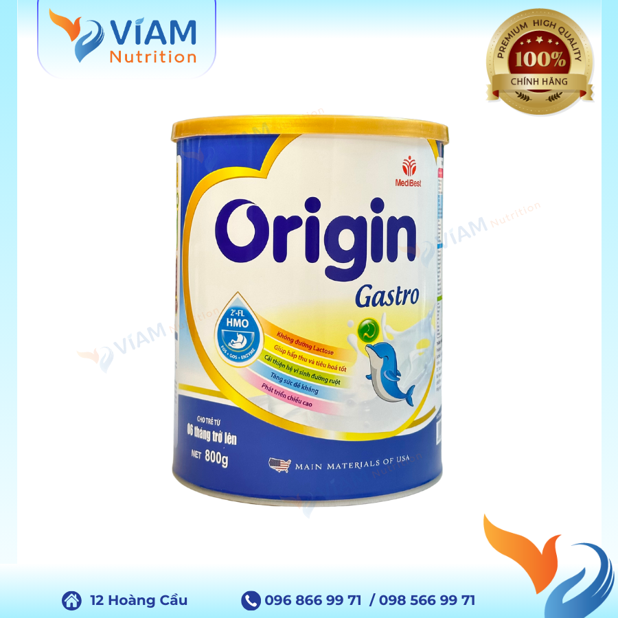  Sữa Origin Gastro 900g (trẻ từ 6 tháng) 