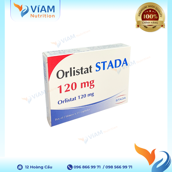  Orlistat STADA 120mg (Vỉ 21 viên) 