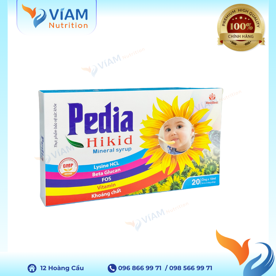  Pedia Hikid - Bổ sung vitamin và khoáng chất 