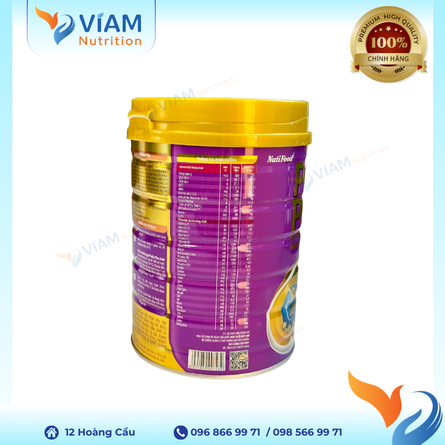  SỮA PEDIA PLUS GOLD DINH DƯỠNG ĐẶC CHẾ CHO TRẺ BIẾNG ĂN TRÊN 1 TUỔI (Lon 900g) 