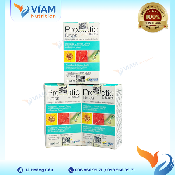  Probiotic L.Reuteri Drops (Lọ 10ml) 