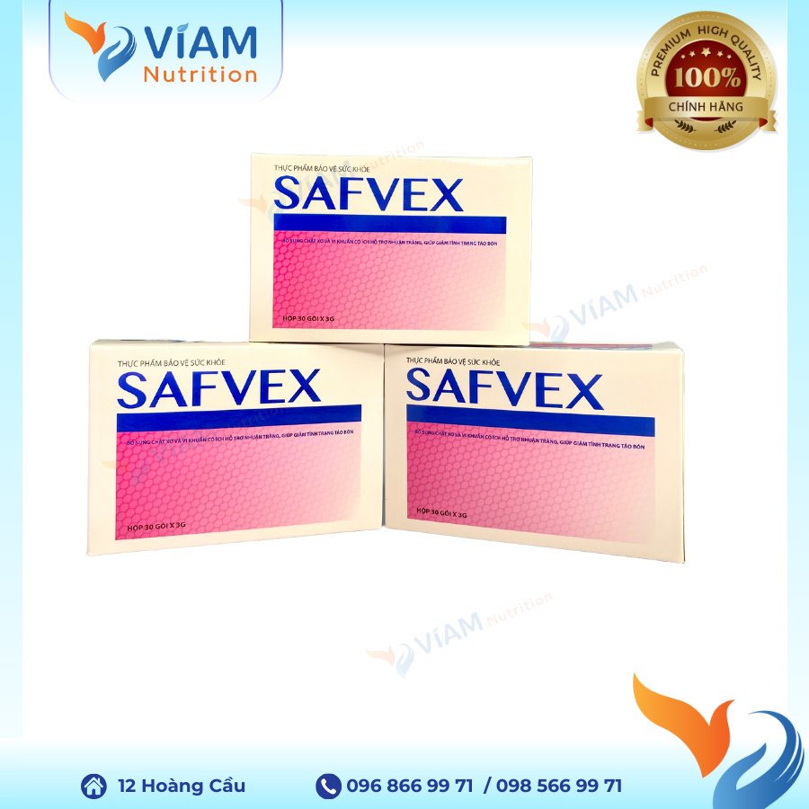  Safvex - chống táo bón 