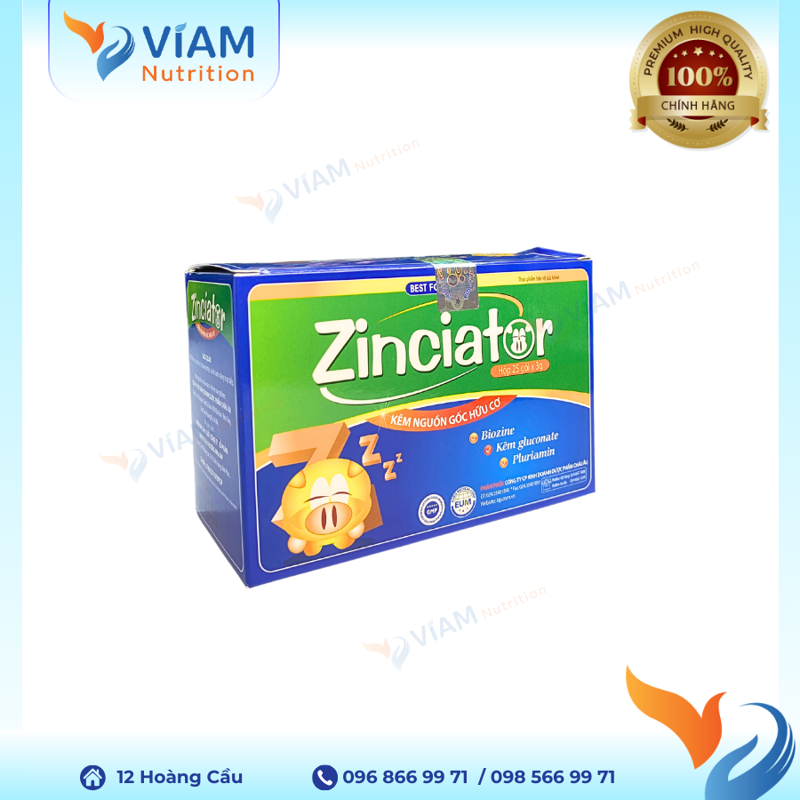  Zinciator - Thực phẩm bổ sung Kẽm 