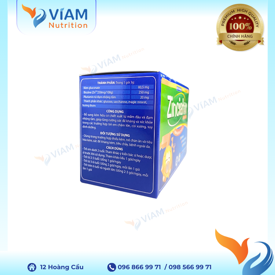  Zinciator (Hộp 25 gói) 