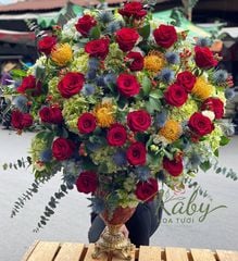BÌNH HOA HỒNG ECUADOR NHẬP KHẨU