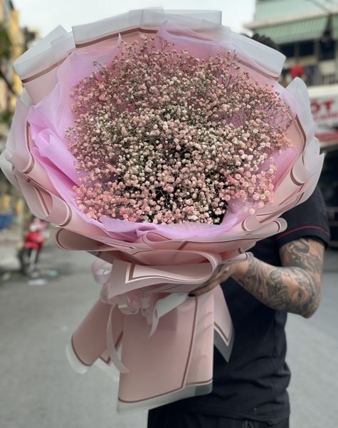 Bó Hoa Baby Hồng