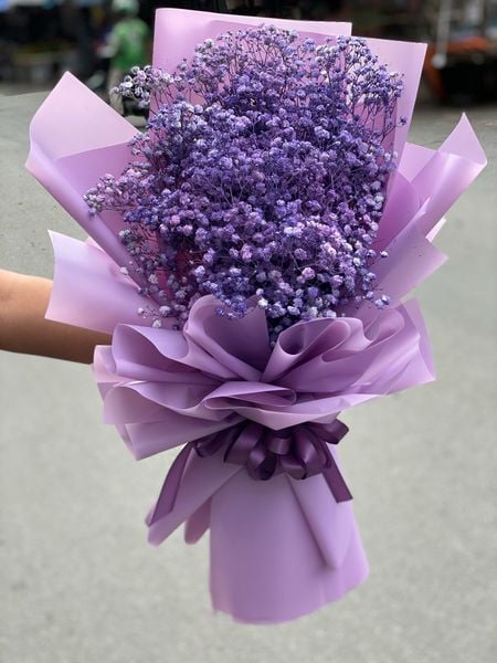Bó Hoa Baby Tím Nhỏ