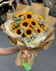 BÓ HOA HƯỚNG DƯƠNG ĐỢI MONG