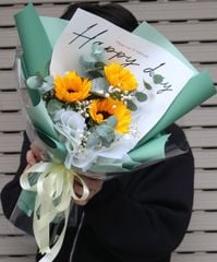 BÓ HOA HƯỚNG DƯƠNG NHỎ TẶNG CÁC DỊP