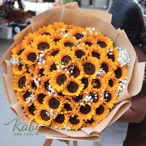 BÓ HOA HƯỚNG DƯƠNG SIÊU TO