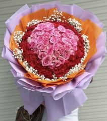 BÓ HOA MIIX MÀU TO ĐẸP