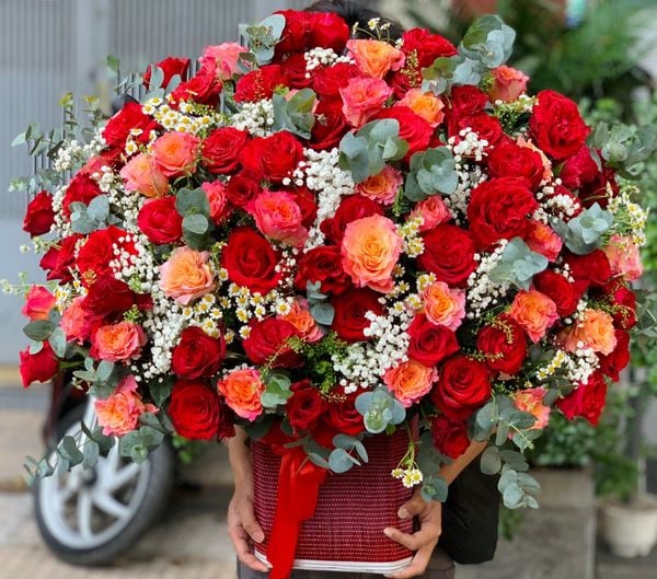 Hộp hoa - Yêu thương