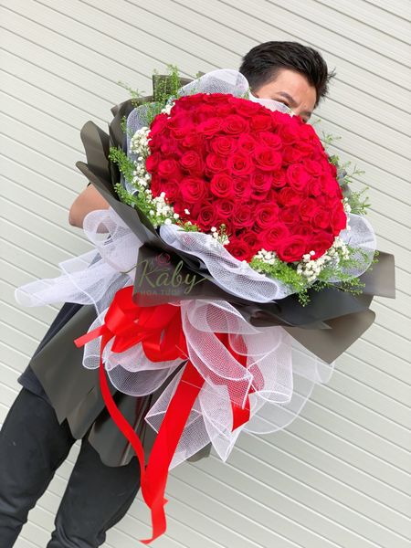 BÓ HOA HỒNG ĐỎ - YÊU DÀI LÂU