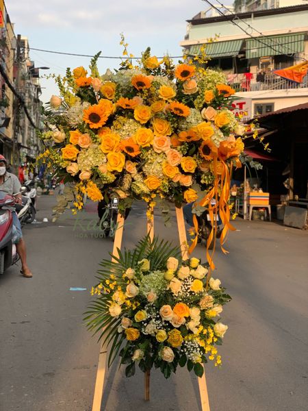 Hoa khai trương Tài lộc