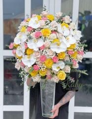 Lẵng hoa chúc mừng sinh nhật sếp ở Cầu GiấyHà Nội Hoa tươi Cầu Giấy  Hoa  khai trương  Hoa khai trương đẹp ở Hà Nội