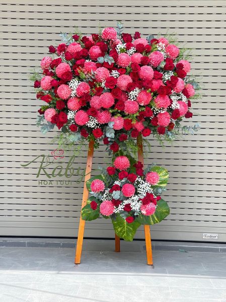 Kệ hoa khai trương sang trọng hiện đại