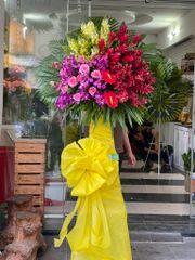 Kệ hoa khai trương Nắng mới