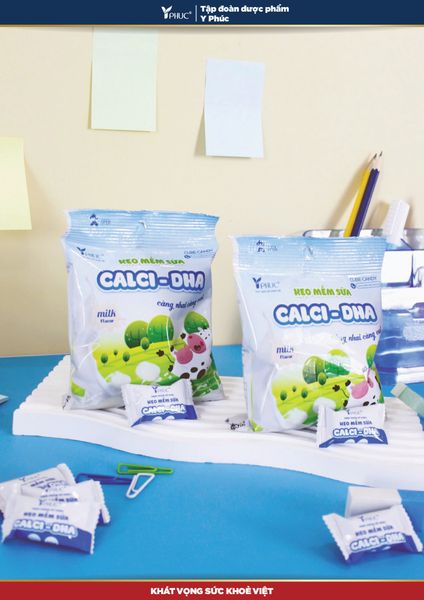 Kẹo mềm sữa CALCI - DHA 