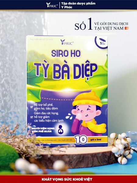 Siro ho Tỳ Bà Diệp (10 gói) 