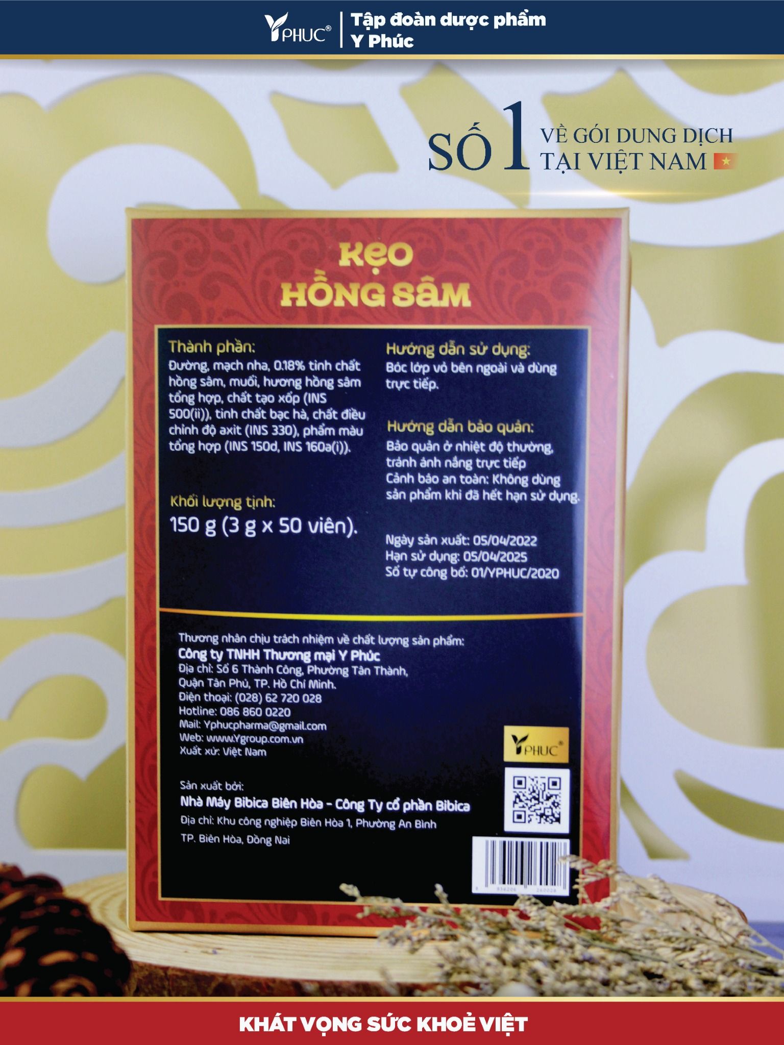  Kẹo hồng sâm 