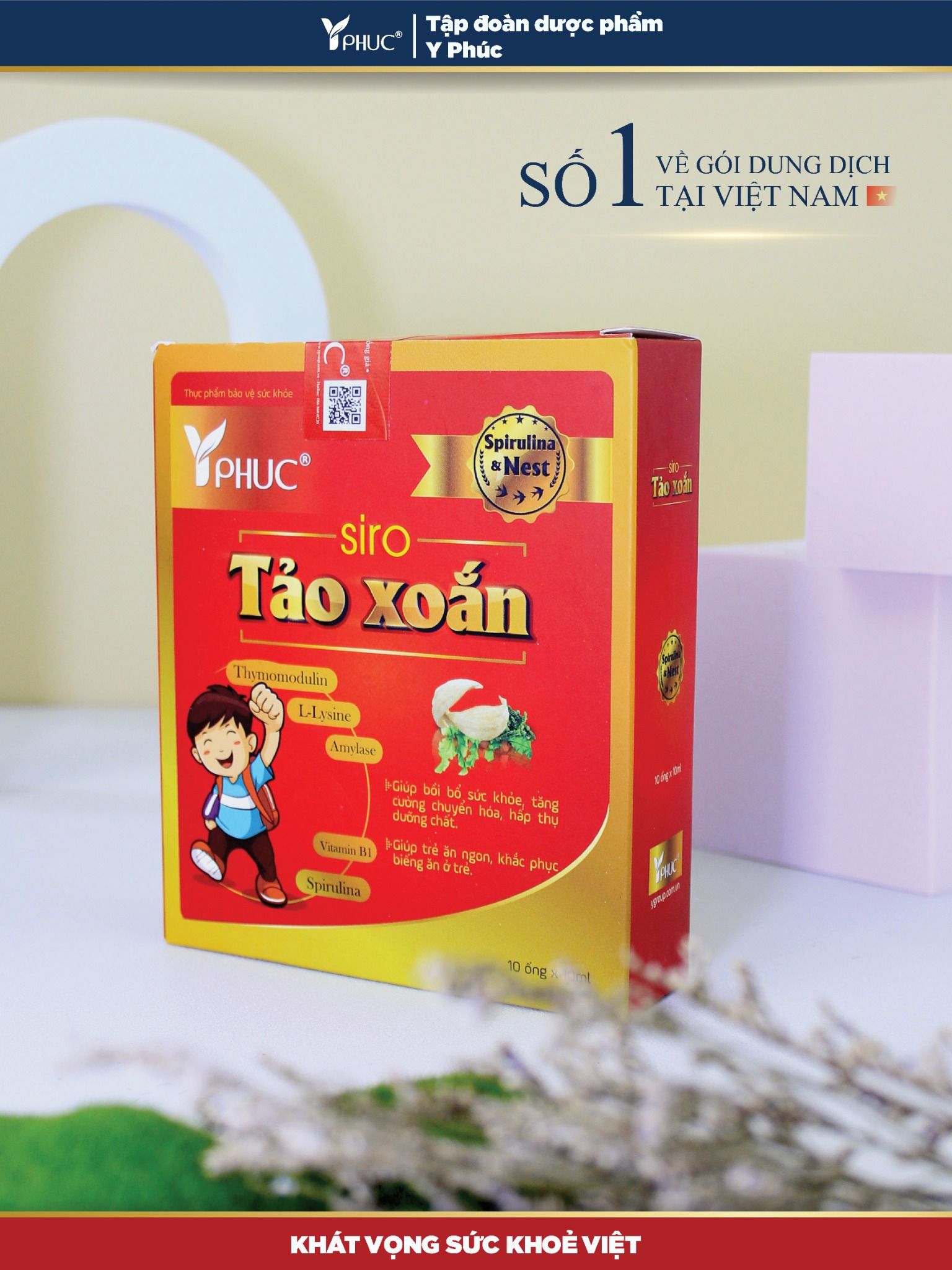  Siro tảo xoắn 