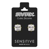 NỤ ĐÁ CZ VUÔNG 8MMV - STUDEX - CHO DA NHẠY CẢM