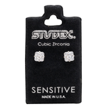 NỤ ĐÁ CZ VUÔNG 5MMT - STUDEX - CHO DA NHẠY CẢM