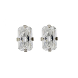 NỤ ĐÁ CZ HÌNH CHỮ NHẬT CT - STUDEX - CHO DA NHẠY CẢM