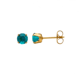 NỤ ĐÁ SINH THÁNG 12 - MÀU ĐÁ BLUE ZIRCON - STUDEX - CHO DA NHẠY CẢM