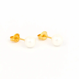 NỤ NGỌC TRAI 6MM - STUDEX - CHO DA NHẠY CẢM