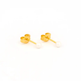 NỤ NGỌC TRAI 4MM - STUDEX - CHO DA NHẠY CẢM