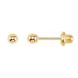 tròn trơn cỡ 3mm tráng vàng - inverness