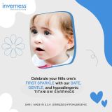 5MMV - Nụ đá cỡ 5mm tráng vàng - hãng INVERNESS