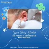 4MMV- Nụ đá cỡ 4mm tráng vàng - hãng INVERNESS