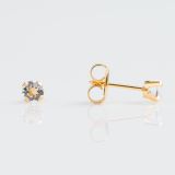 14K 3mm Gold - Studex