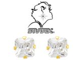 NỤ ĐÁ CZ VUÔNG 5MMV - STUDEX - CHO DA NHẠY CẢM