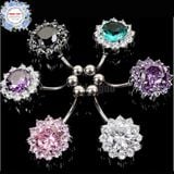 KHUYÊN RỐN TITA 06 MÀU XANH