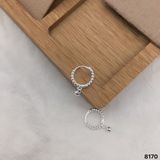 KHUYÊN TRÒN BẠC Ý NGẮN