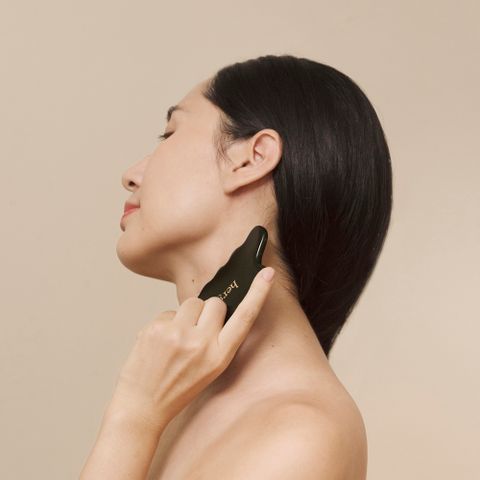 Bộ Đá HerGlow Gua Sha Chăm Sóc Da Và Tóc