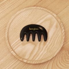 Lược Đá HerGlow Bian Gua Sha