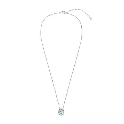 HERGLOW, DÂY CHUYỀN, BẠC 925, MẠ VÀNG 18K, MẶT ĐÁ QUÝ TOBAZ, HÌNH BẦU DỤC