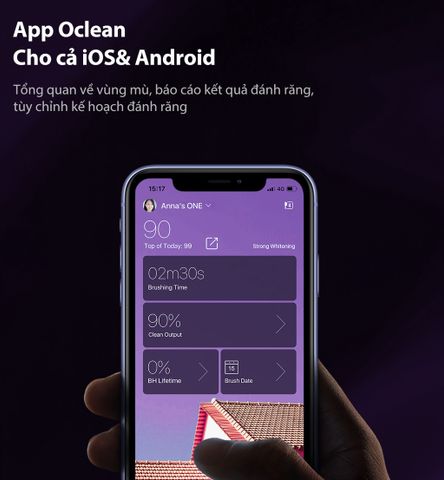 BÀN CHẢI ĐIỆN OCLEAN X PRO